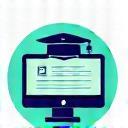 Icon voor online cursusontwikkeling